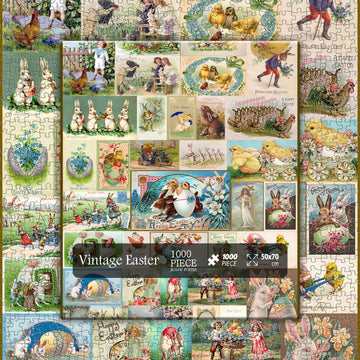 Puzzle e pasqui vintage puzzle 1000 pezzi